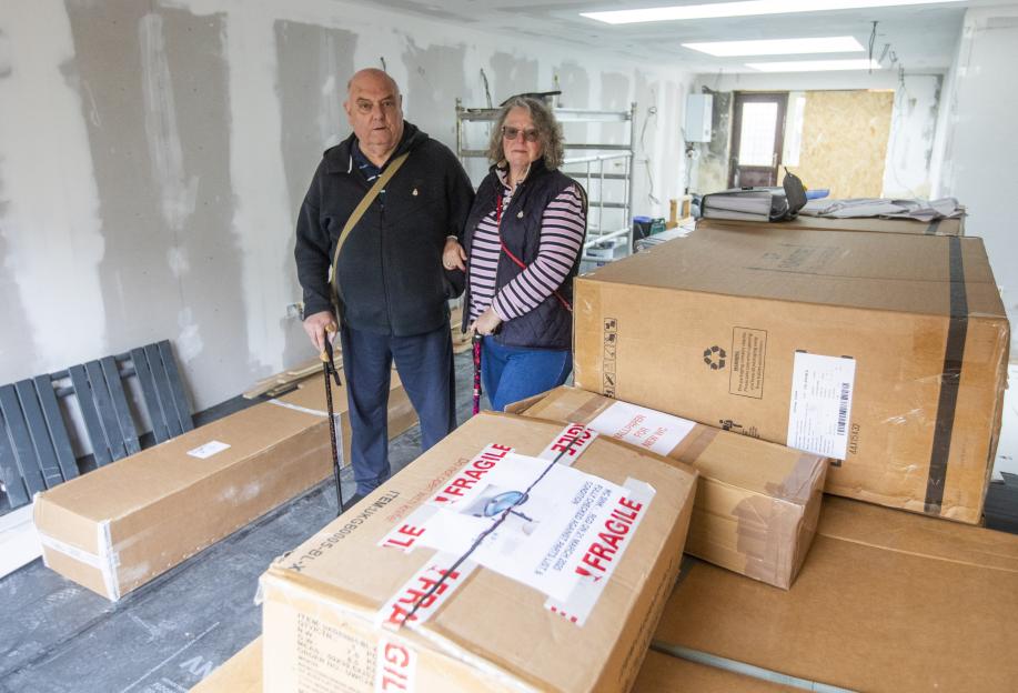 Couple live in caravan for year after bust building firm's bungled 100k renovation