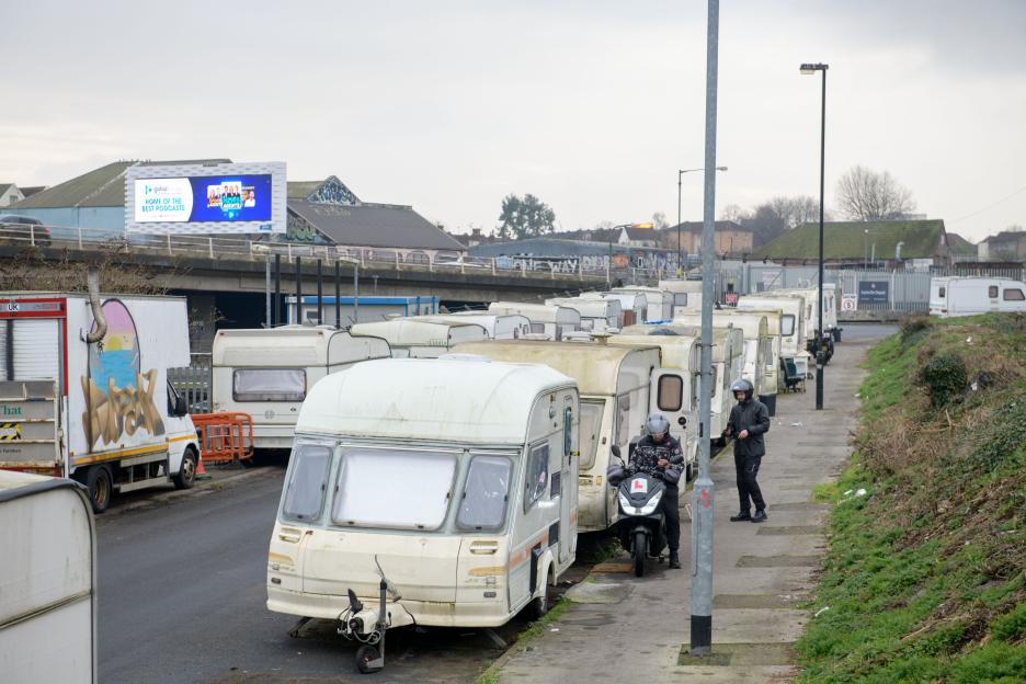 Bristol's latest 'Caravan City' .