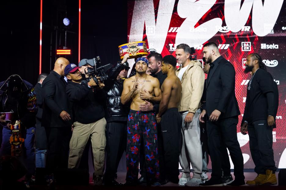 'The Ring 6' Teofimo Lopez v Shakur Stevenson - Weigh In, New York, USA - 30 Jan 2026