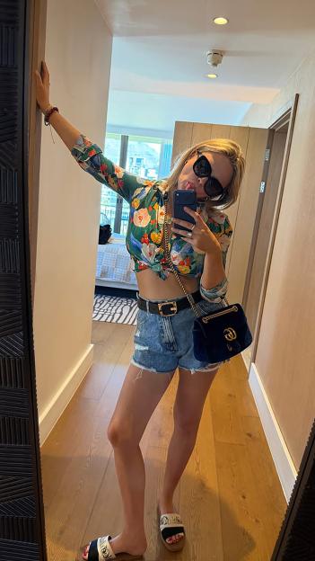 Emily Atack Shows Off Her Slim Figure in New Selfie Amid Weight Loss Concerns