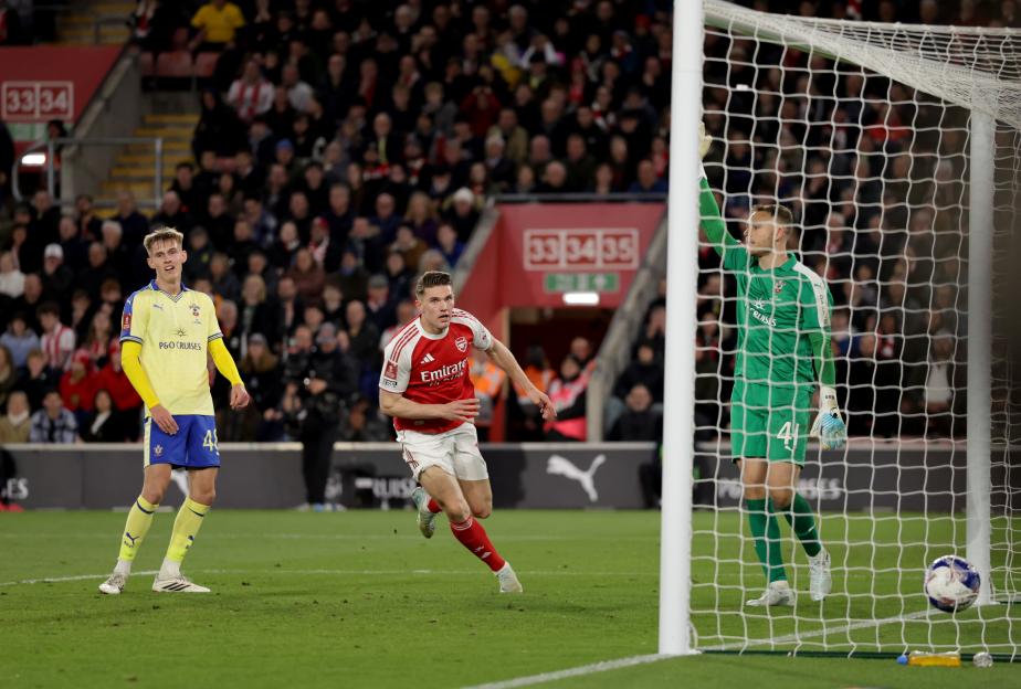 Southampton v Arsenal - Emirates FA Cup - Quarter Final - St Mary's Stadium
