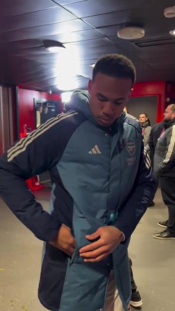 'Check Out Gabriel's Hilarious Mockery of Aston Villa Star's Celebration in Tunnel Cam After Arsenal's Victory!'