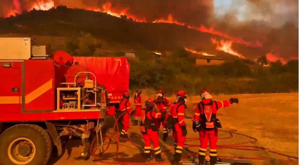 SPAIN-FOREST FIRE-EMERGENCY
