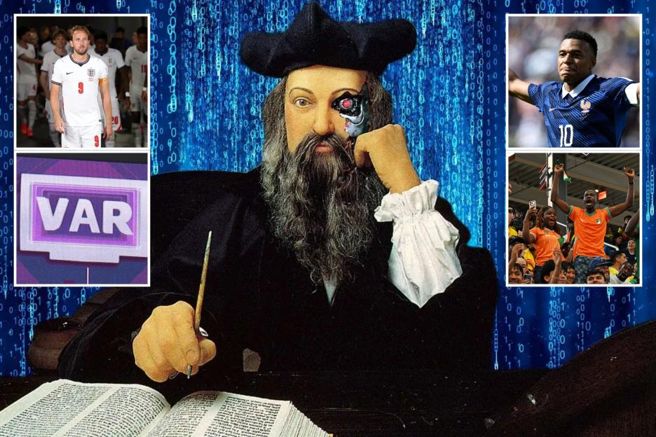 'AI Nostradamus Unveils World Cup Predictions: Dark Horses, VAR Drama, and England's Hopes to Bring It Home!'