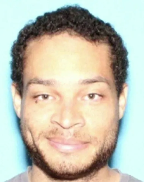 Headshot of a man with dark curly hair and a beard, smiling slightly.