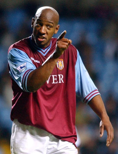 Dion Dublin of Aston Villa