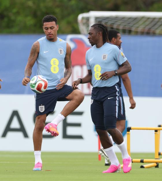 England MD-1 Training and Press Conference