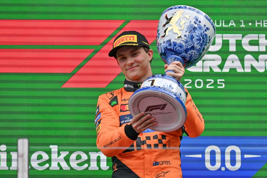 F1 Dutch Grand Prix, Race, Circuit Zandvoort, Zandvoort, The Netherlands - 31 Aug 2025