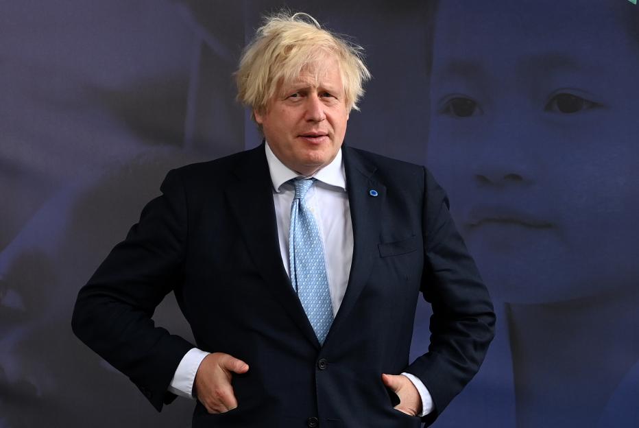 Boris Johnson at the Global Education Summit.