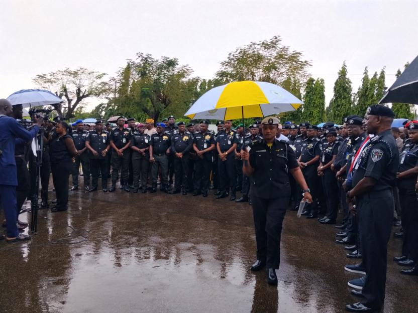 Tragic Loss: Nigeria Police Hold Vigil for 17 Officers Killed in Yobe Terror Attack