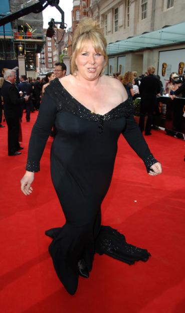 Fern Britton on the red carpet at the British Academy Television Awards.