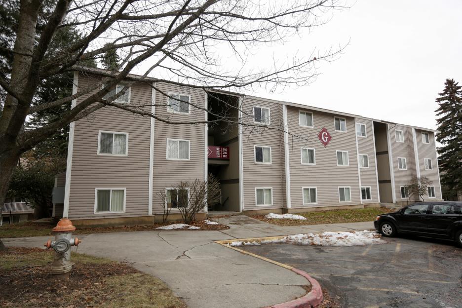 The Steptoe Village apartment building in Pullman, Washington.
