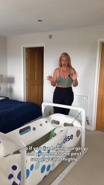 Josie Gibson Shares Expensive Secret for a Faster Recovery After Arm Lift Surgery