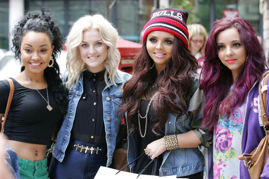 Little Mix At BBC Radio 2 Sighting In London - July 4th, 2012