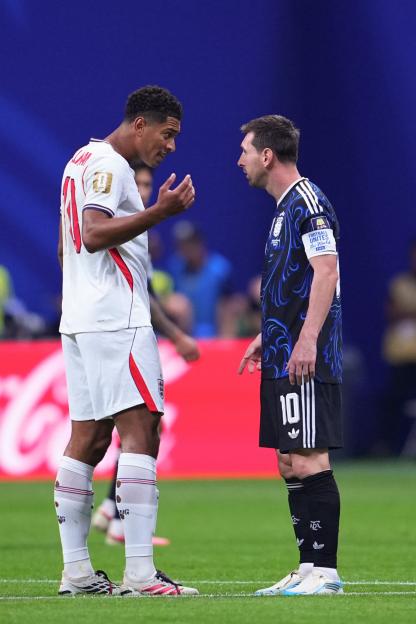 Jude Bellingham Reveals Heated Confrontation with Lionel Messi Following England's World Cup Exit