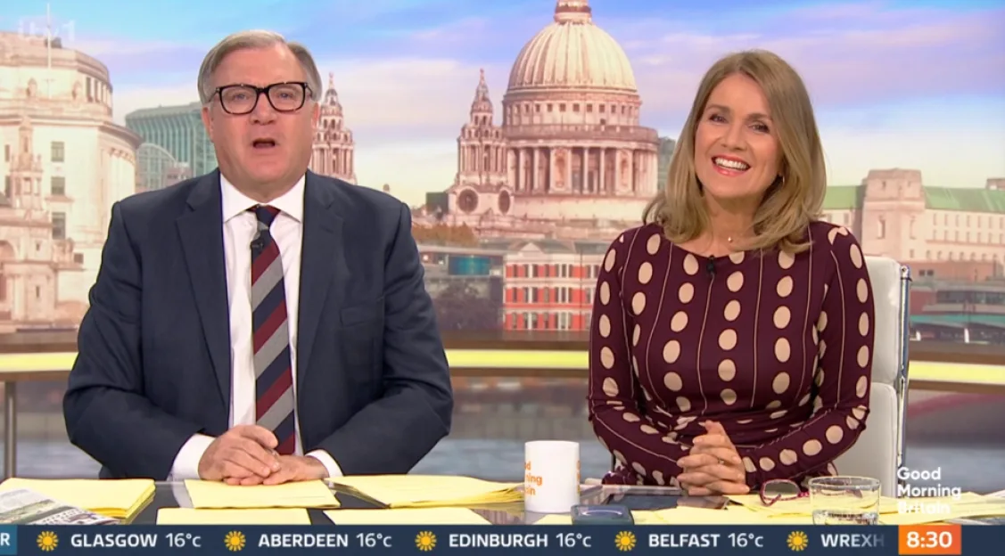 Katya Jones’ former Strictly partner Ed Balls claims he knows what she really said about Lawrence Robb live on show