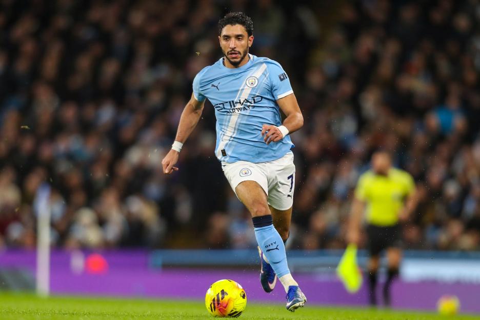 Omar Marmoush Of Manchester City in action during the Manchester City v Newcastle United Premier League match at the Etihad Stadium, Manchester, England on 21 February 2026 Credit: Lee Keuneke/Every Second Media