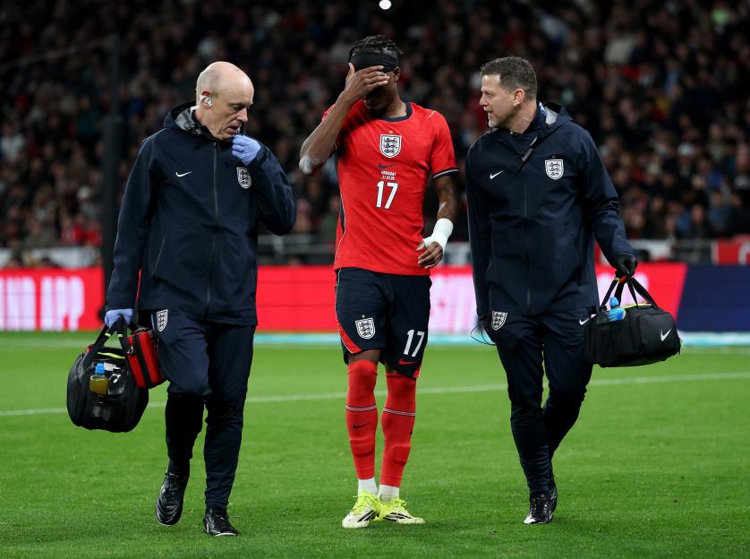 'England's Tuchel Expresses Concern Over Noni Madueke's Injury Following Arsenal Star's Setback'