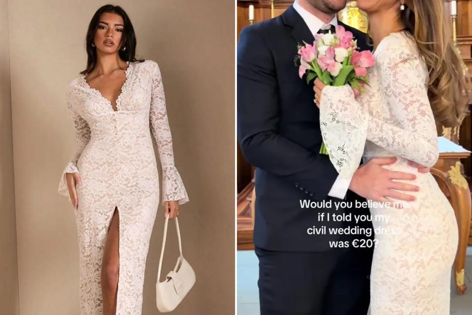 'I Scored My Wedding Dress for Just £18 at Shein, and Everyone Wants the Link—You Won't Believe It!'