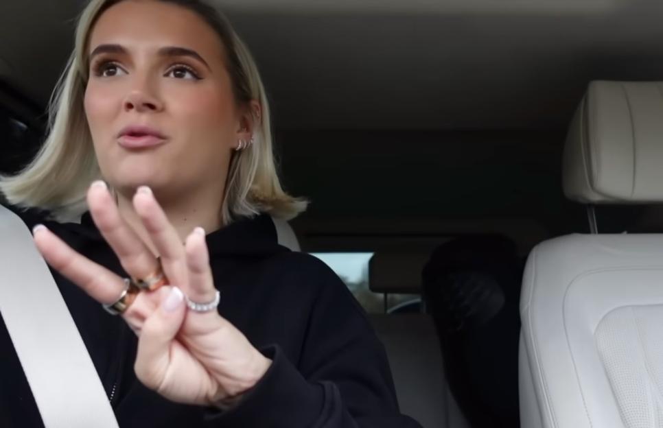 Molly-Mae discussing gardening costs