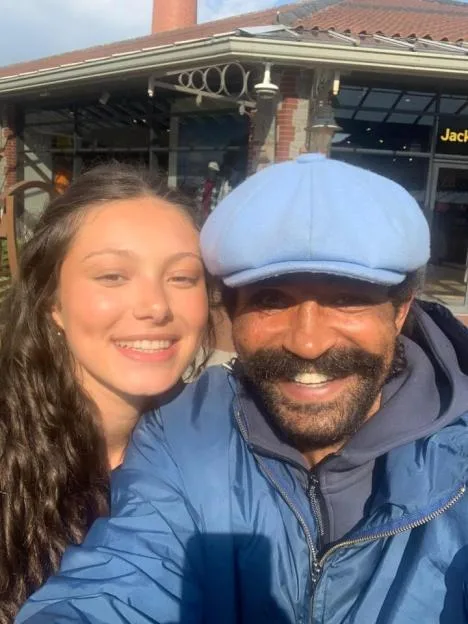 Marvin Herbert and his daughter Sloane.