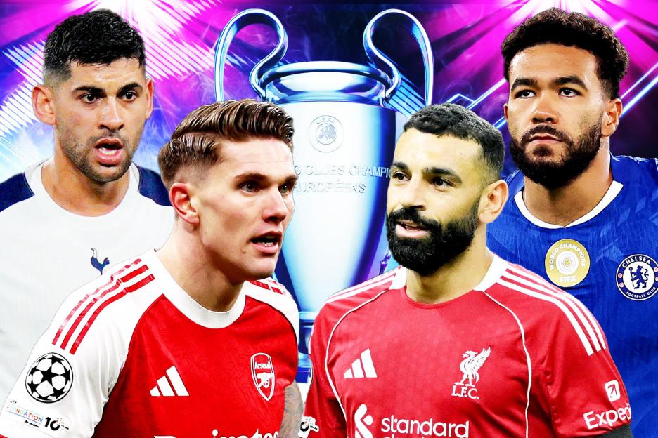 Champions League LIVE: Latest Scores and Standings as Chelsea, Liverpool, Man City, Spurs, and Newcastle Chase Top 8 – Stay Updated!