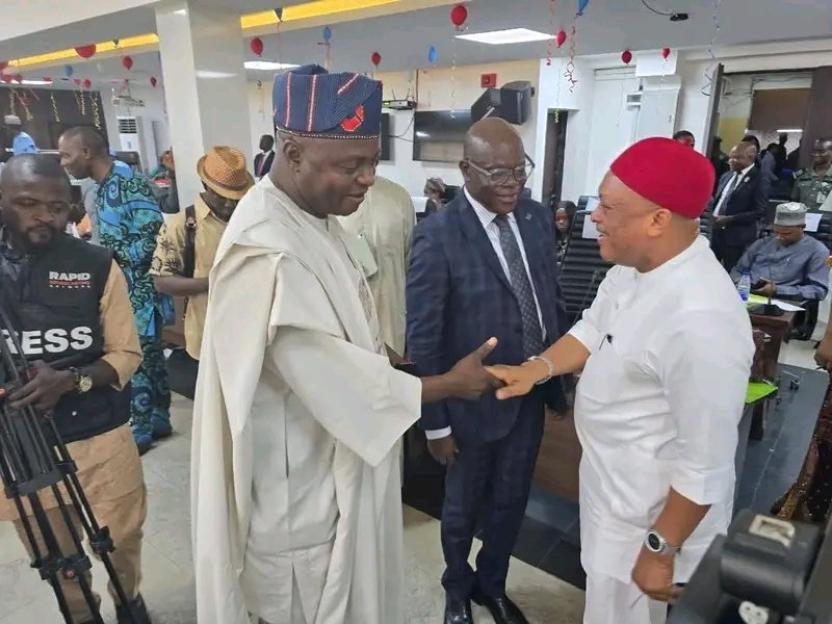 PDP Faction Led by Wike Joins INEC Meeting as National Executives