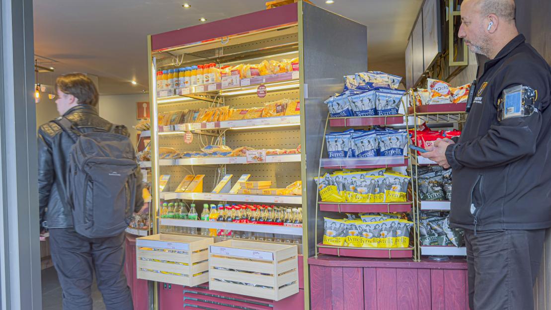 Security at Costa Coffee