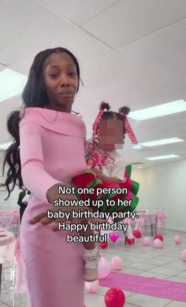 Heartbreaking Video: Mom Breaks Down in Empty Room as No One Attends Her Daughter's Birthday Party