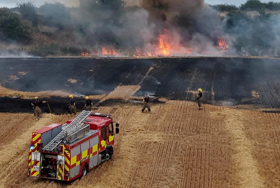 UK Wildfire Danger Still High Despite Heavy Rain Forecast, Fire Chiefs Caution 'We're Not Out of the Woods Yet'