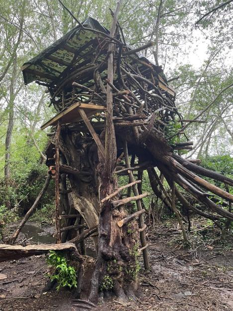 Treehouse built by father and son to be torn down by council over insurance