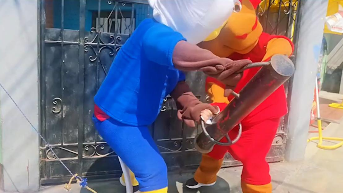 Cops in World Cup Mascot Costumes Make Dramatic Drug Den Bust at Football Fan Trafficker’s Hideout