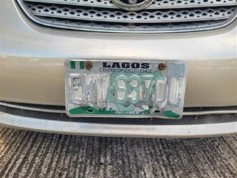 Lagos Issues Alert to Drivers: Protect Your Vehicle's Number Plates!