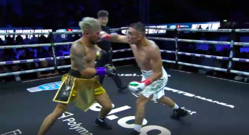 UFC Star Tony Ferguson Delivers Devastating Knockout, Claims Misfits Boxing Title by Taking Out Spencer Warren's Tooth!