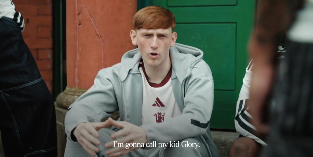 Man Utd Enlists AngryGinge, Aitch, and Club Legends to Unveil Exciting New '10/10 Aura' Third Kit!