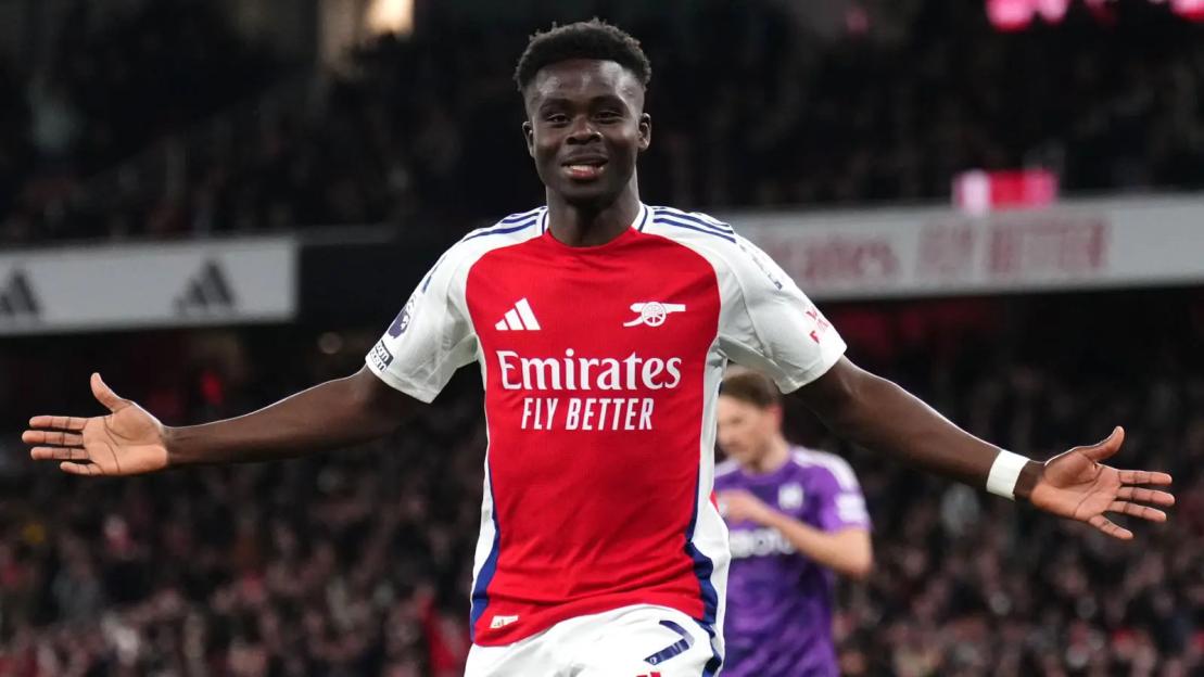 EPL: Saka Secures Spot as Arsenal's Highest-Paid Player with New Deal!