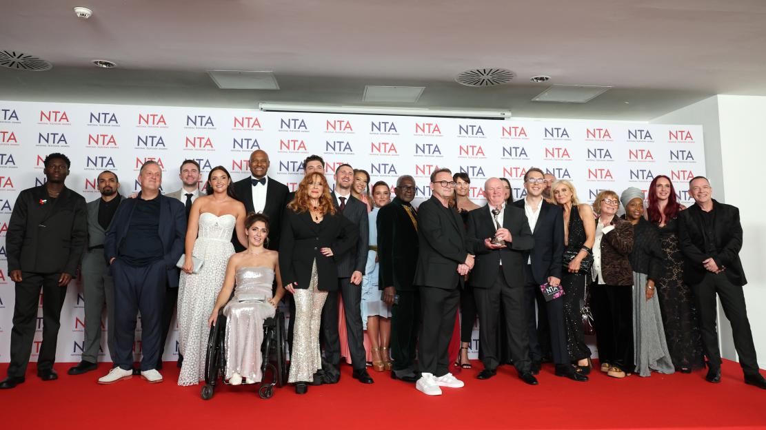 National Television Awards 2025 - Winners Room