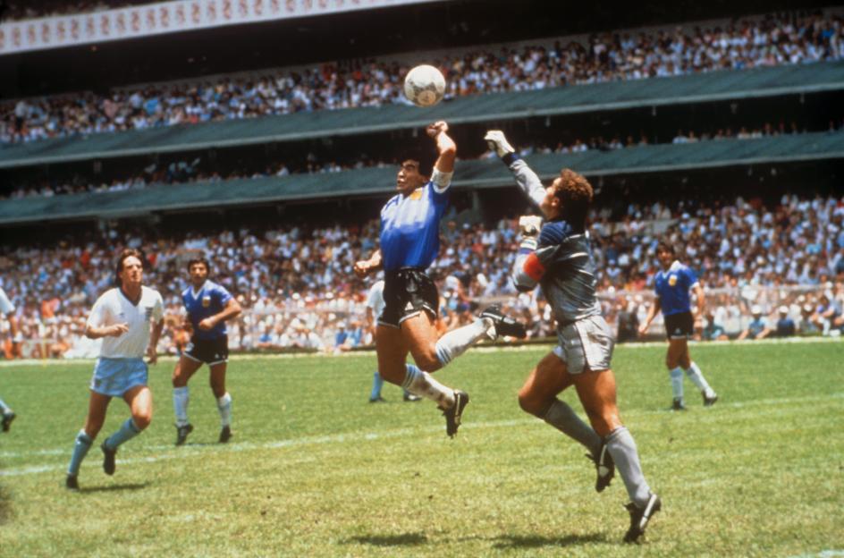 Soccer - 1986 FIFA World Cup - Quarter Final - Argentina v England - Estadio Azteca, Mexico City