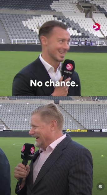 Newcastle's Jaissle Claps Back at Schmeichel Live on Air Over Man Utd's Interest in Lewis Hall