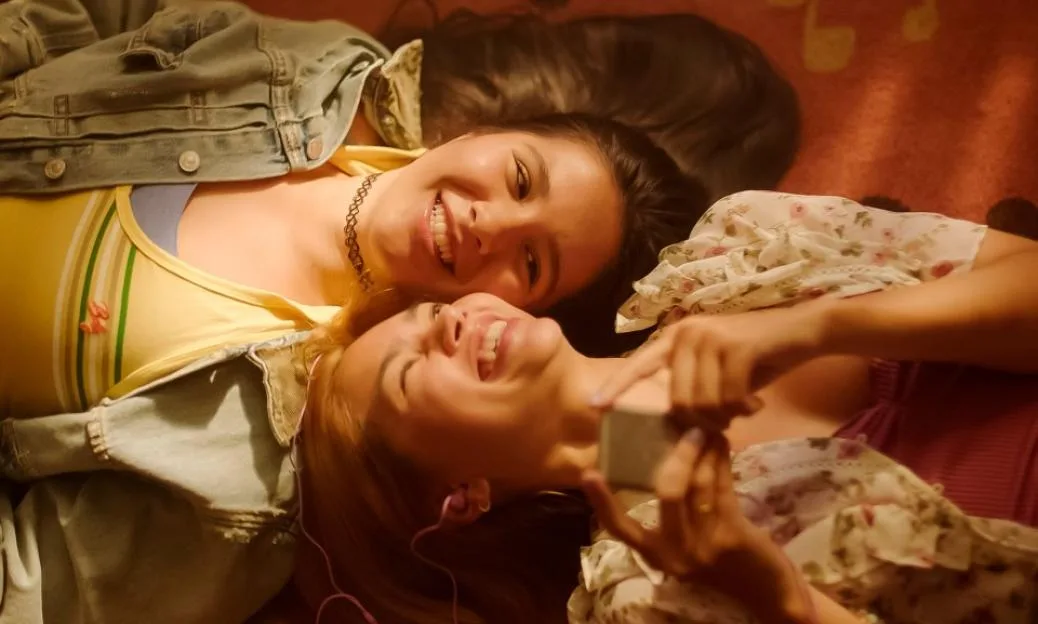 Maya Da Costa as Coley and Myra Molloy as Sonya in a film still from Girls Like Girls.