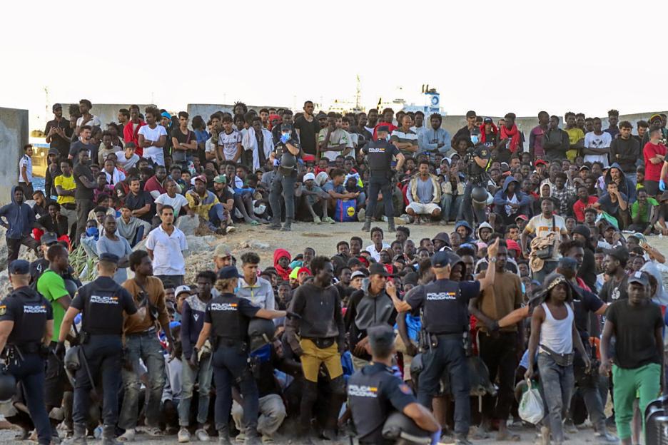 Spain's Ceuta crisis following border rush from Morocco