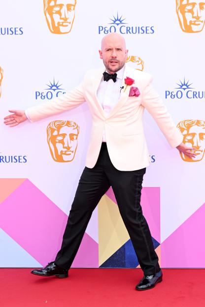 Tom Allen at the 2024 BAFTA Television Awards.