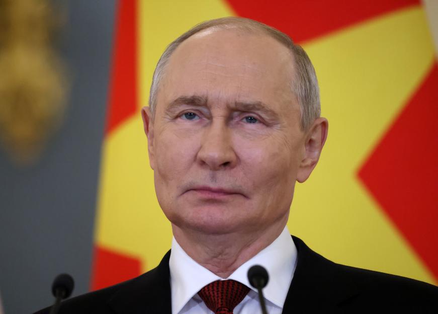Russian President Vladimir Putin Receives Vietnamese President To Lam