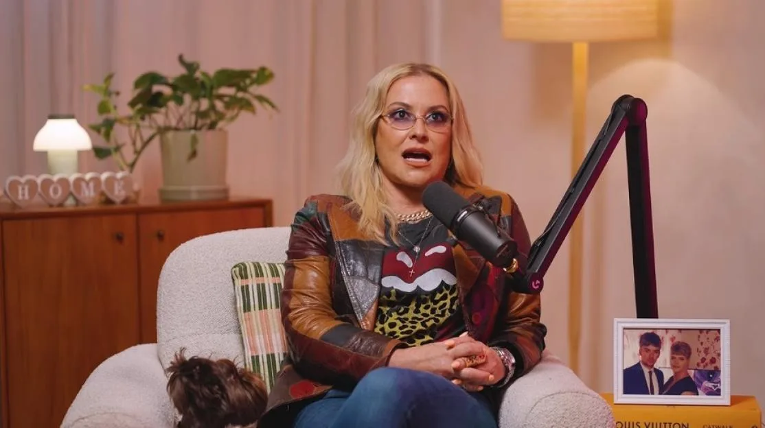 00s pop icon Anastacia on a podcast, admitting to being a member of the mile high club.