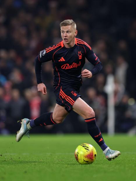 Nottingham Forest May Cut Zinchenko's Loan, Potentially Sending Him Back to Arsenal