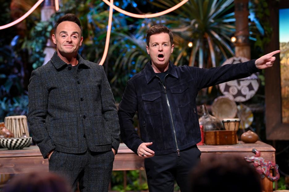Antony McPartlin and Declan Donnelly presenting "I'm A Celebrity... Get Me Out Of Here! South Africa".