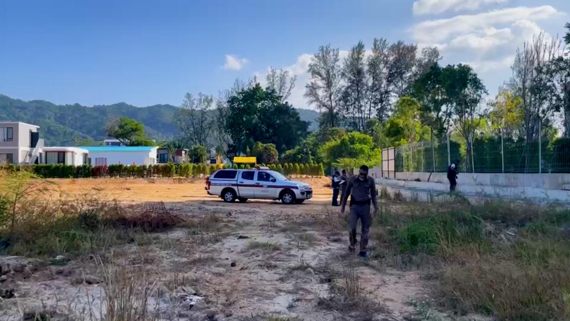 Police scour wasteland where Jordan Wright was found dead in Thailand
