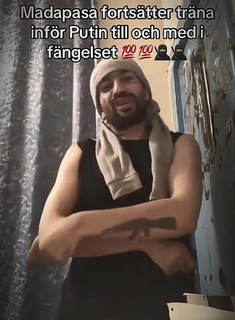 Afghan Migrant with AK47 Tattoo Creates TikToks from Jail After Threatening Nigel Farage