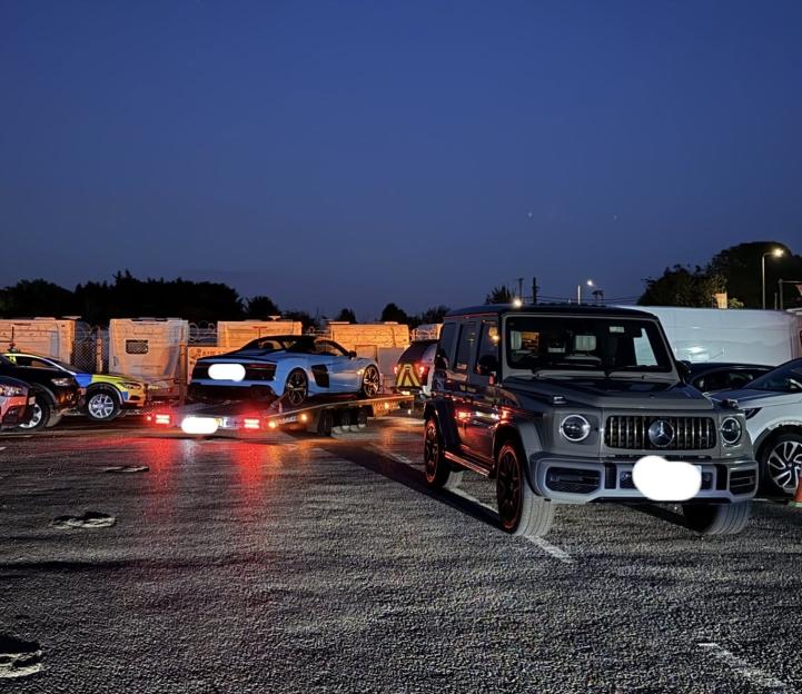Cops Seize Supercar Convoy for Reckless Driving on Major Motorways En Route to Friend's Wedding