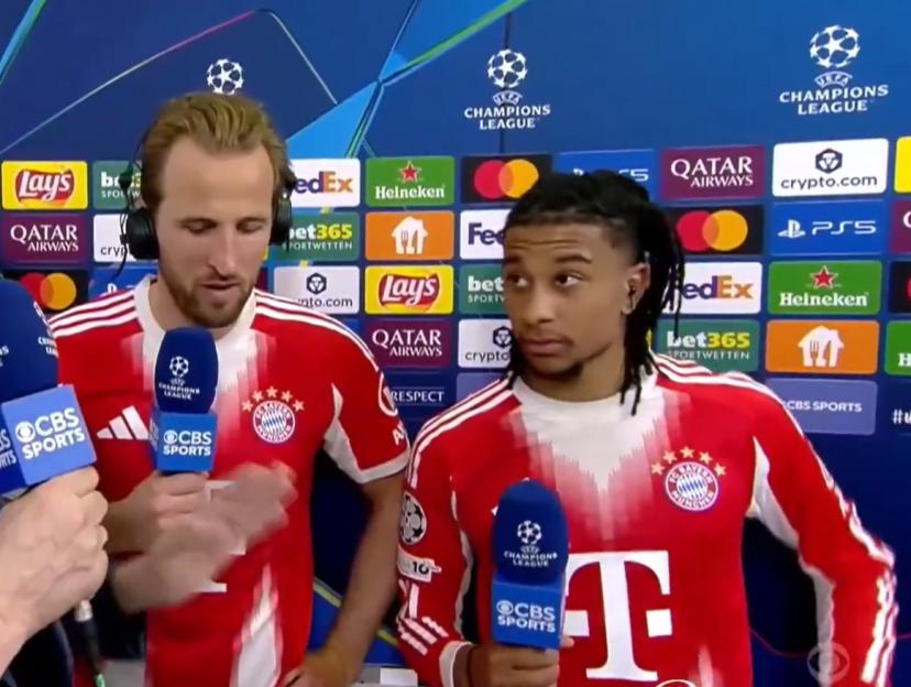 Michael Olise and Harry Kane Reflect on 'Best-Worst Interview Ever' Following Bayern's Victory Over Real Madrid After Car Crash